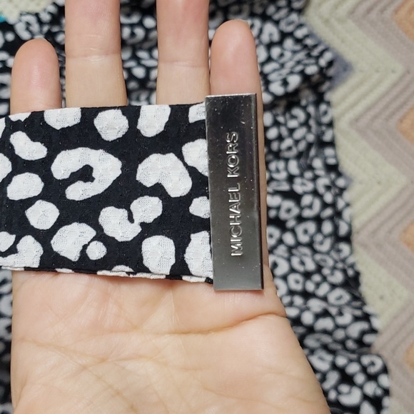 Michael Kors animal print halter sleeveless dress medium new with tags - Picture 4 of 4